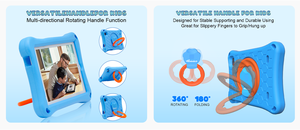 8 inch máy tính bảng PC Octa Core RAM 2GB Rom 32GB 1024*600 HD 0.3 + 2MP giáo dục trẻ em máy tính bảng với khe cắm thẻ Sim không thể phá vỡ - Product Image 5