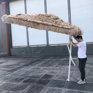 <span class=keywords><strong>Parasol</strong></span> de plage moderne robuste sur mesure à <span class=keywords><strong>prix</strong></span> d'usine, base <span class=keywords><strong>en</strong></span> acier, imitation <span class=keywords><strong>paille</strong></span> écologique, pour cour - Product Image 5