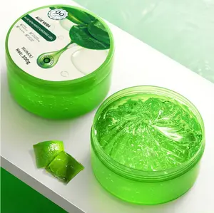 SEOMOU-Gel abrillantador con logotipo privado, crema facial de Aloe Vera Natural orgánico 99% puro