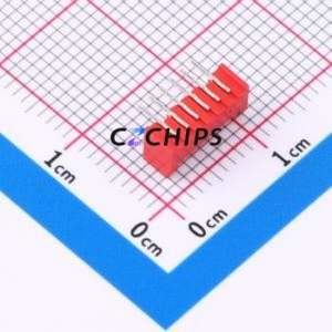 W1251100-6PR2123 Wire-to-Board Pin Header Bent Lead Through Hole,P=1.25mm 1x6P 1.25mm Right Angle Insert PicoBlade (MX 1.25) - Product Image 2