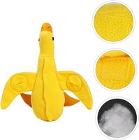 Cachette de nourriture Puzzle pour animaux de compagnie jouet de morsure peluche canard jaune poupée interactive grinçant Durable nettoyage des dents jouet à mâcher pour chiens