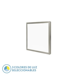 Panneau LED 36W, 3000K-4000K-6500K, 3,8x40x40 cm, 3600 lm - éclairage polyvalent pour bureaux, foyers et espaces commerciaux. - Product Image 1