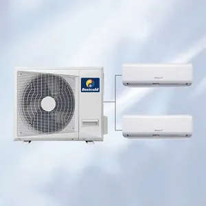 Gree Multi Zone Split aire acondicionado 220V 7kw Vrf sistema Cassette conducto montaje en pared comercial Central aire acondicionado ventilador bobina