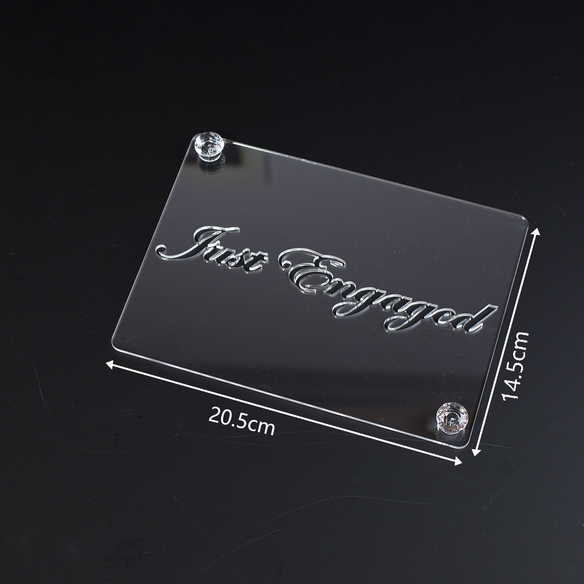 Claro, recién comprometidos