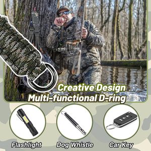 Vịt gọi dây buộc dệt ngỗng gọi 10 vòng có thể tháo rời Vịt Còi dây buộc cho Thợ Săn động vật ăn thịt bánh ngoài trời phụ kiện Camo - Product Image 4