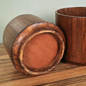 Seau <span class=keywords><strong>à</strong></span> glace <span class=keywords><strong>en</strong></span> <span class=keywords><strong>bois</strong></span> ancien miniature personnalisé <span class=keywords><strong>en</strong></span> gros, fait <span class=keywords><strong>à</strong></span> la main, vintage, rustique, baril de 5 L, décoratif pour les fêtes - Product Image 2