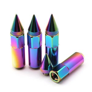 AUSO 550SJ M12 X P1.5 Jantes en aluminium anodisé Écrou de roue forgé avec écrous et boulons d'accessoires de verrouillage de pointe - Product Image 3