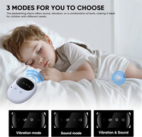 Portable sans fil intelligent bébé couche humide moniteur lit mouillage énurésie adulte bébé urine mouillage alarme pour bébé tout-petit