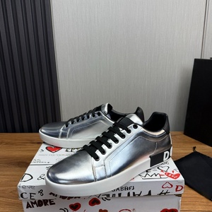 Zapatos de Plataforma de Cuero Genuino de Diseño de Lujo OEM 2026 de Alta Calidad, Zapatos para Caminar a la Moda, Embalaje para Dropshipping, Color Plata - Product Image 2