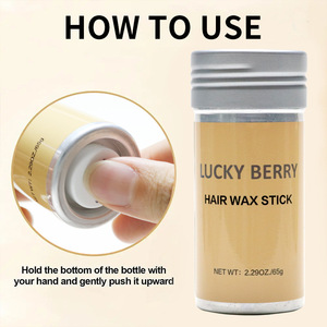 Crema per <span class=keywords><strong>Capelli</strong></span> Biologica a Prezzo di Fabbrica per <span class=keywords><strong>Uomo</strong></span> e Donna, Cera per <span class=keywords><strong>Capelli</strong></span> a Forte Tenuta, Stick Lisciante e Texturizzante per <span class=keywords><strong>Capelli</strong></span> Spezzati - Product Image 5