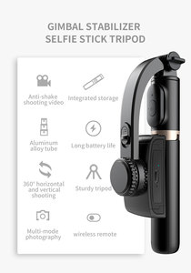 Stabilisateur de téléphone anti-tremblement <span class=keywords><strong>Q08</strong></span>, mini trépied perche à <span class=keywords><strong>selfie</strong></span> avec contrôle Type-C, stabilisateur de téléphone - Product Image 3