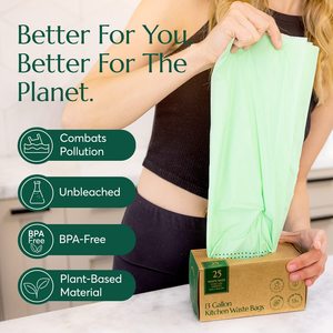 Bolsas de Basura Compostables y Biodegradables, Bolsas de Compost para Cocina - Product Image 2