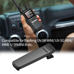 Clip de ceinture de rechange pour talkie-walkie Baofeng UV-5R Mini, accessoire pour <span class=keywords><strong>radio</strong></span> bidirectionnelle Baofeng UV-5R Mini Mini 5 - Product Image 4