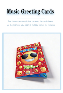 Tarjetas de Felicitación Musicales Personalizadas OEM, Tarjeta Musical de Papel para <span class=keywords><strong>Cumpleaños</strong></span>, Navidad, San Valentín, Día de la Madre, Día del <span class=keywords><strong>Padre</strong></span>, <span class=keywords><strong>Regalo</strong></span> Festivo - Product Image 2