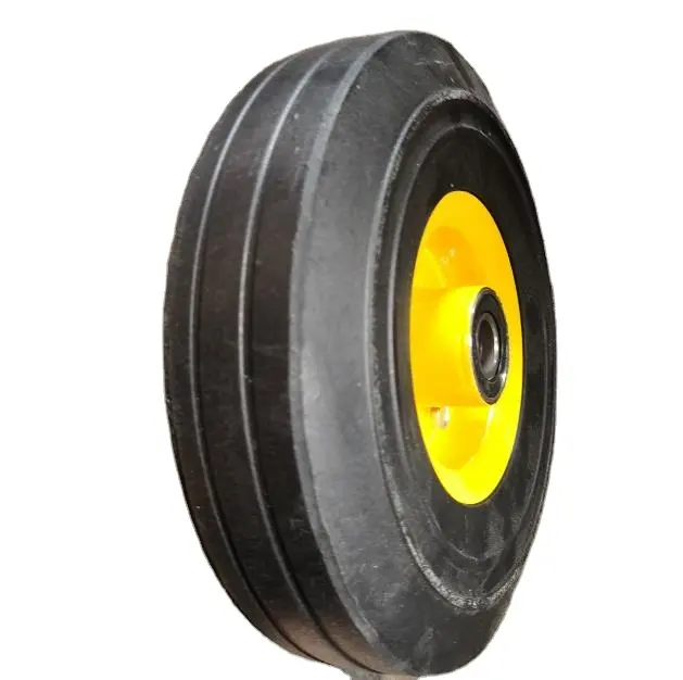 China tire factory wholesale OEM 8x2 garden lightweight wheelbarrow wheel 8inch