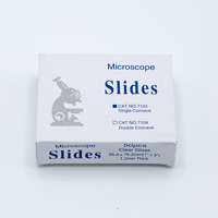 Blank Ground Edge Glass Microscope Slides OEM Supported 25.4x76.2mm Lab Consumables 100pcs/Box