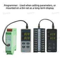 Controlador de Temperatura PID Ai-7048 D5, Módulo de Adquisición de Temperatura de Cuatro Canales Pt100, Termopar, Rs485, Riel DIN