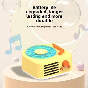 Altavoz de Tocadiscos Vintage con Efecto de Ondas de Agua para una Alta Calidad de <span class=keywords><strong>Sonido</strong></span> Portátil - Regalo de Cumpleaños para Niñas - Product Image 3