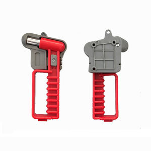 2 in 1 ABS peralatan darurat baja karbon Kit mobil palu keselamatan & sabuk pengaman pisau penyelamatan hidup Alat melarikan diri - Product Image 5