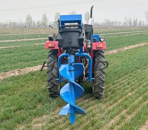 <span class=keywords><strong>Tarière</strong></span> hydraulique avec profondeur de forage réglable pour le creusement de fosses de précision et la plantation d'arbres - Product Image 3