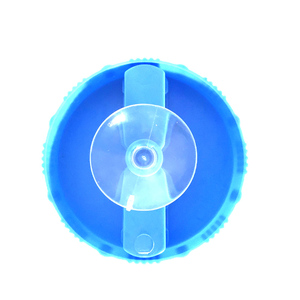 <span class=keywords><strong>Sablier</strong></span> rond de 5 minutes en ABS et verre bleu avec un design contemporain pour la salle de bain, économise l'eau - Product Image 4