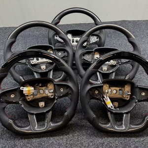 Pour Dodge Challenger Charger <span class=keywords><strong>Srt</strong></span> Custom 2014-2019 Volant de voiture LED Rpm Volant en fibre de carbone - Product Image 6