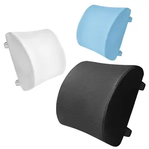 Wholesale Ergonomic Memory Foam Lumbar Support Pillow Chair Lower Back Comfort Ergonomic Office Chair Cushion -QFC027B