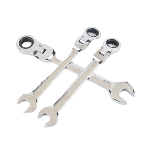 Juego de Llaves Combinadas de Trinquete de Acero Inoxidable Métrico de Alta Calidad, 700 lb-ft de Torque Máximo, Personalizable OEM - Product Image 1