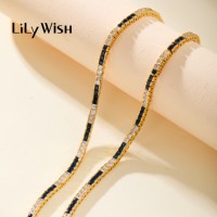 Bracelet tennis baguette en argent sterling 925 plaqué or avec zircone cubique bleue et blanche, bijoux et accessoires de mode pour hommes, OEM ODM