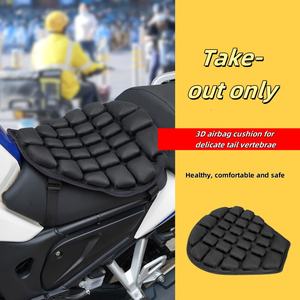 غطاء مقعد دراجة نارية وسادة هوائية ممتص للصدمات ، عازل للحرارة وجيد التهوية - Product Image 4