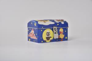 Caja de memoria decorativa para niños con cerradura y llave Caja del Tesoro para niños con cerradura Re 128X83X78 - Product Image 4