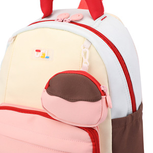 Mochila Infantil 2026, Mochila de Jardín de Infancia con Monedero, Linda Mochila con Diseño en Contraste para Niños y Niñas - Product Image 3