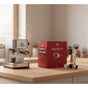 100 Capsule Compatibili Lollo Miscela Nera per Macchine da Espresso Manuali 0,12g/Capsula - Product Image 2