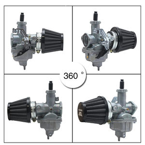 ZSK PZ26 PZ27 PZ28 공기 필터 컵이있는 기화기 핸드 케이블 50cc-300cc 먼지 자전거 용 초크 탄수화물 - Product Image 4