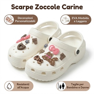 Yearning Woman Mary Jane Korean Style Cartoon EVA Fashion Summer Recyclable Waterproof Anti-Slippery Soft Flat Platform <b>Clogs</b> - Product Image 2