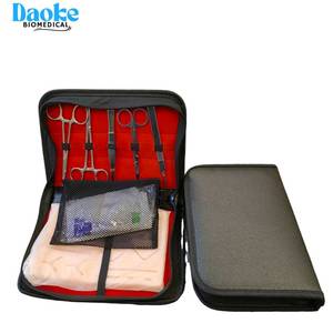 Kit de Sutura Veterinaria para Ciencias Médicas con Almohadilla de Silicona para Prácticas de Estudiantes de Medicina - Marca Daoke - Product Image 2