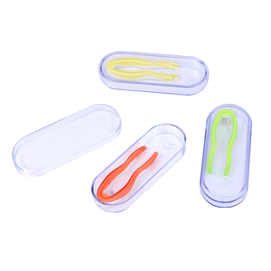 Boîte de rangement pour <span class=keywords><strong>lentilles</strong></span> de <span class=keywords><strong>contact</strong></span> Eyekan Cosmetic avec logo personnalisé, ensemble de soins oculaires tendance, accessoires, design de plante verte, matériau ABS+PP, CE - Product Image 1