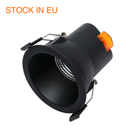 Inventaire en Allemagne Ugr<19 Noir Blanc Ip44 Anti-Éblouissement Intérieur Pc 4W Led Spot Lighting Led Low Celling Light