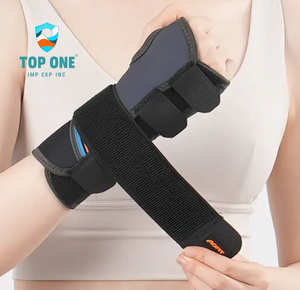 TopOne Réglable Polyester Poignet Bande Wrap Tennis & Boxe Protecteur Palm Guard Sport Main Brace pour un soutien amélioré du poignet - Product Image 1