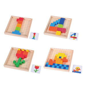 Cognition <strong>Rainbow</strong> Counting Color Matching Wooden Counting Block Puzzle Numbers Learning Educational <strong>Toy</strong> - Product Image 2