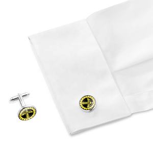 ゼルダの伝説用カフスボタン、トライフォースカフスボタン、ティアーズ・オブ・ザ・キングダムカフス、カフスボタン、ジュエリー、ビデオゲームカフスボタン - Product Image 2