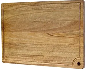 特大アカシア材まな板Caperciジュース溝とハンドル穴付きのより良いキッチンまな板