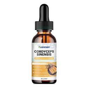 Ausreson OEM сушеный кордицепс Sinensis, жидкие капли, Экстракт гриба, продукт для здоровья, пищевые добавки, напиток, кордицепс, жидкость - Product Image 2