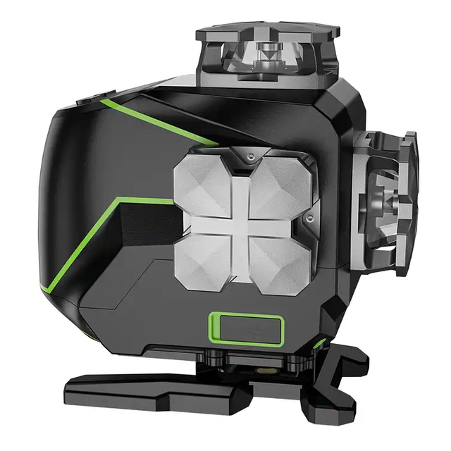 Pro Laser Levels 4D Green Beam Cross Lines Laser Level