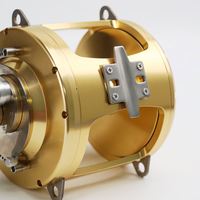 Promotion : Moulinet de pêche à la traîne pour gros gibier, 2 vitesses, 80W, Ocean Shark, pour thon et pêche en haute mer, résistance maximale 45Kg