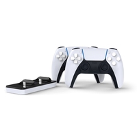 Station de charge sans fil portable pour manette PS5 Ps4 Ps3 Base de charge pour manette PS5 Chargeur double station Type-C