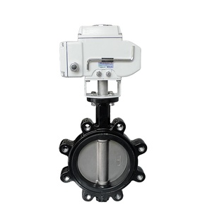 Actuador eléctrico COVNA 110V Válvula de mariposa de ventana de medios de alta temperatura de 2 pulgadas motorizada automatizada con garantía de 90 días - Product Image 1