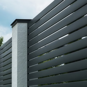 Paneles de Cerca de Aluminio, Pantalla de Privacidad, Cerca de Aluminio Moderna, Fácil de Instalar, Puerta de Entrada, Rejilla de Seguridad Residencial - Product Image 2
