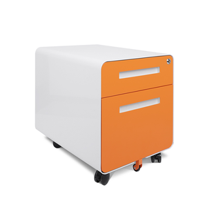 Meuble de rangement mobile à 2 tiroirs pour dossiers et outils - Product Image 2