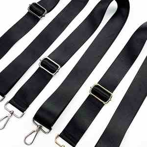 New Fashionable 3.8cm Logo Bag Belt Replaceable Woman Leather Shoulder Cross Body Straps for Handbag - Product Image 4